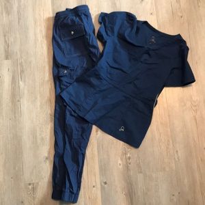Jaanuu Scrubs XS navy blue
